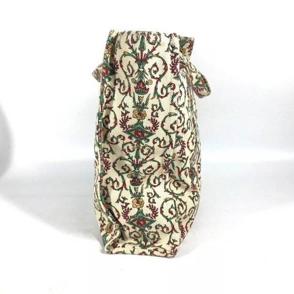 GUCCI GARDEN Shoulder Bag Shoulder Bag Tote Bag Canvas Beige/Red - Picture 8 of 13